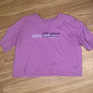 Aerie OFFLINE crop t shirt
